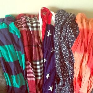 Scarves, $5 each